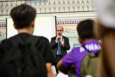 Başkan Geçit, Kuran Kursu Öğrencilerine Sağlıklı Çevrenin Önemini Anlattı